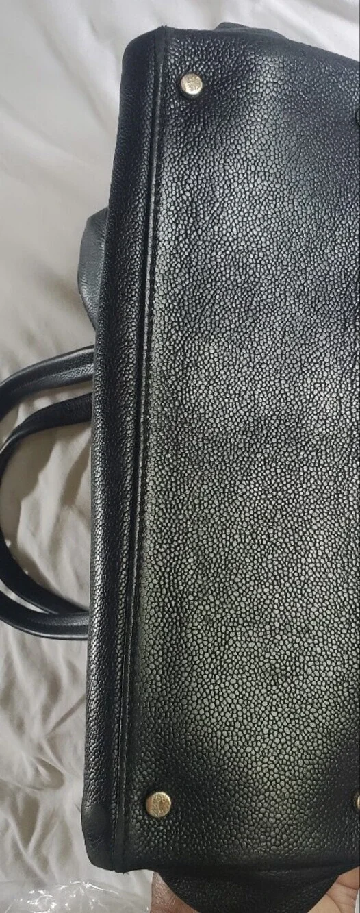 Kate Spade DASHA Emerson Black Pebble Leather Shoulder Bag EUC